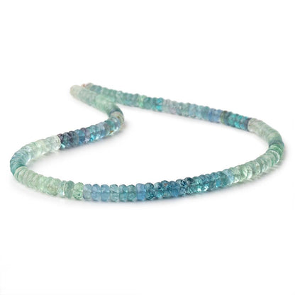5mm Shaded Fluorite Faceted Rondelle Beads 13 inch 126 pieces