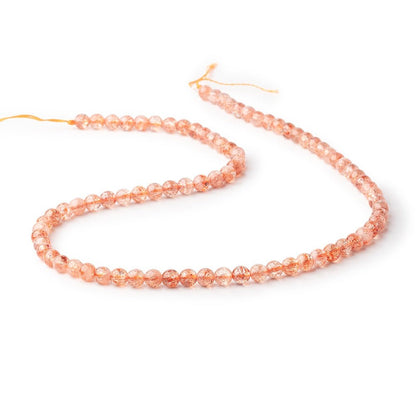 5mm Sunstone Plain Round Beads 16 inch 84 pieces