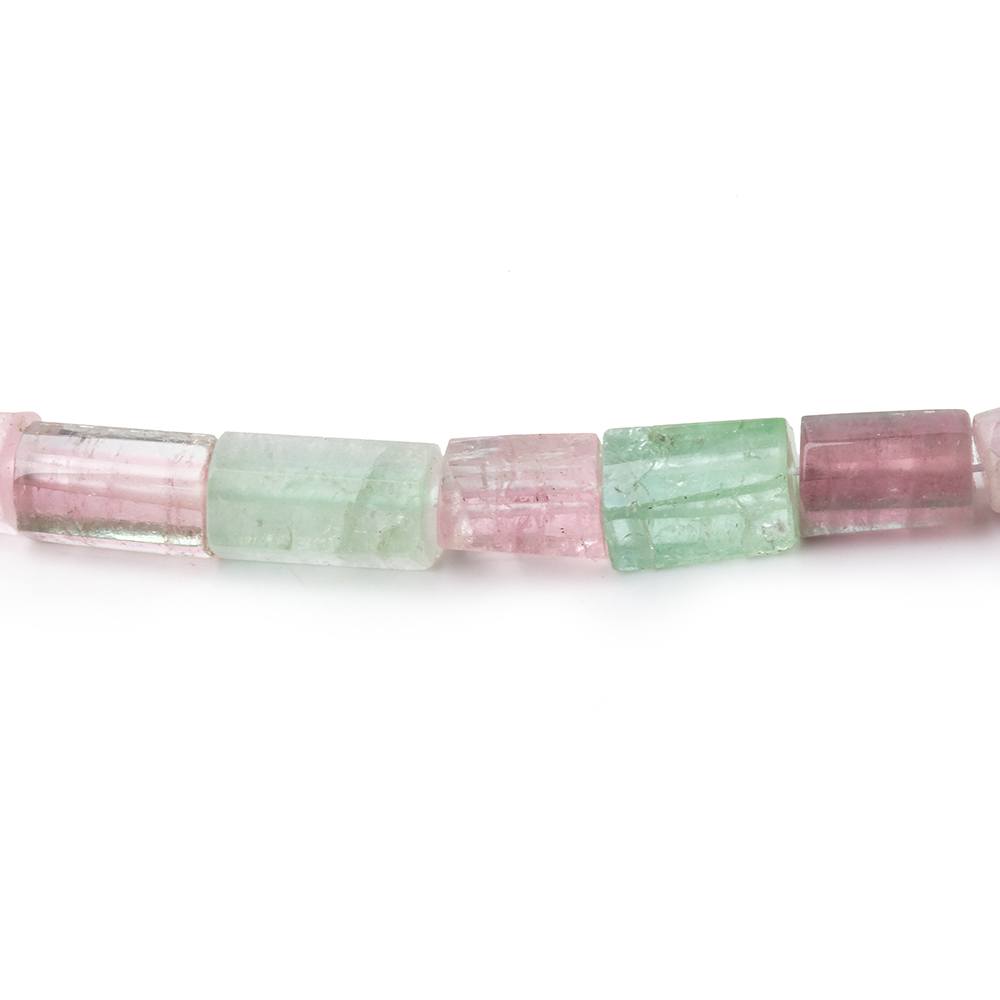 5x3-10x5mm Afghani Tourmaline Natural Tube Beads 17 inch 51 pieces AAA