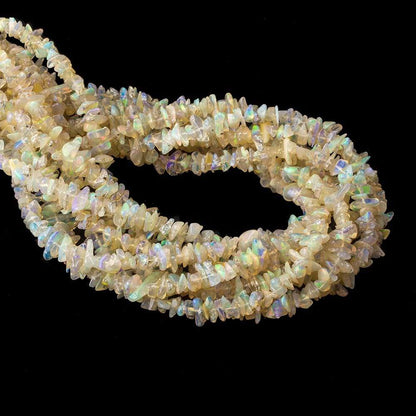 5x3-7x4mm Ethiopian Opal Plain Chip Beads 13 inch 152 pieces
