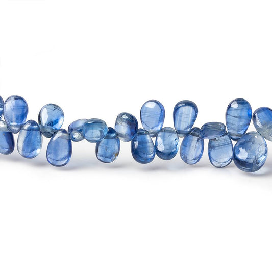 5x3-7x4mm Kyanite plain pear beads 18 inch 184 pieces AA