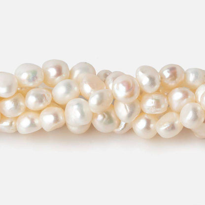 5x4-7x4mm Off White Baroque Freshwater Pearl 14 inch 80 pcs