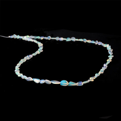 5x4-7x6mm Ethiopian Opal Plain Nugget Beads 18 inch 70 pieces