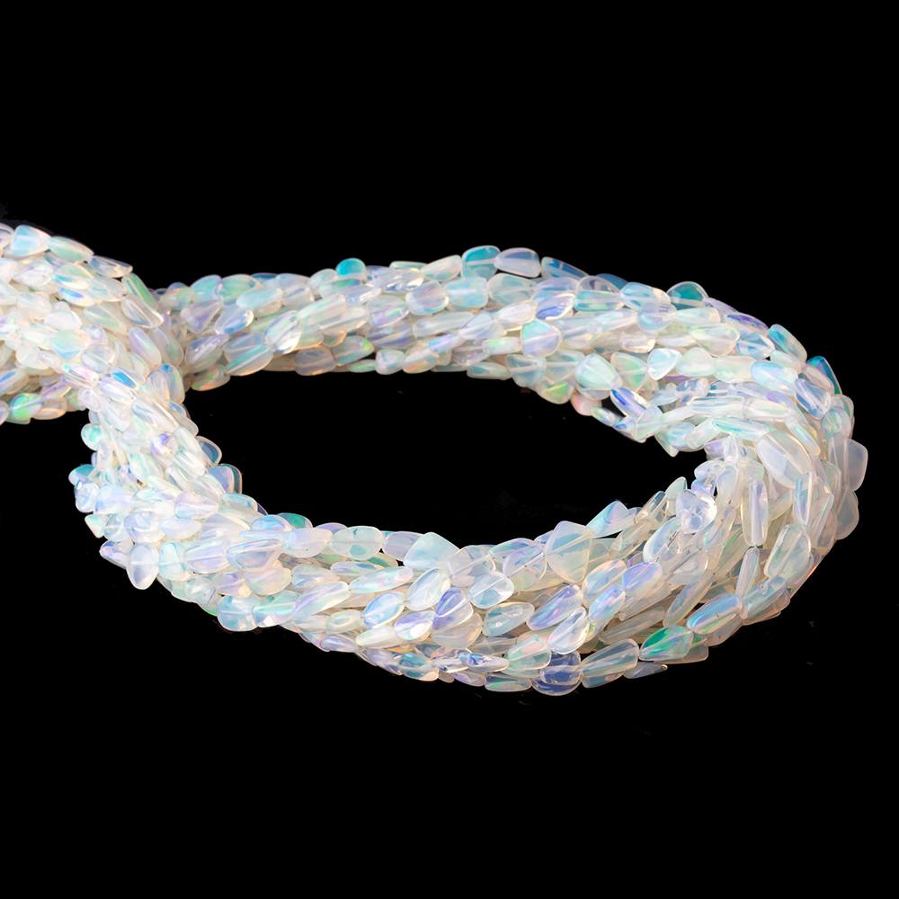 5x4-7x6mm Ethiopian Opal Plain Nugget Beads 18 inch 70 pieces