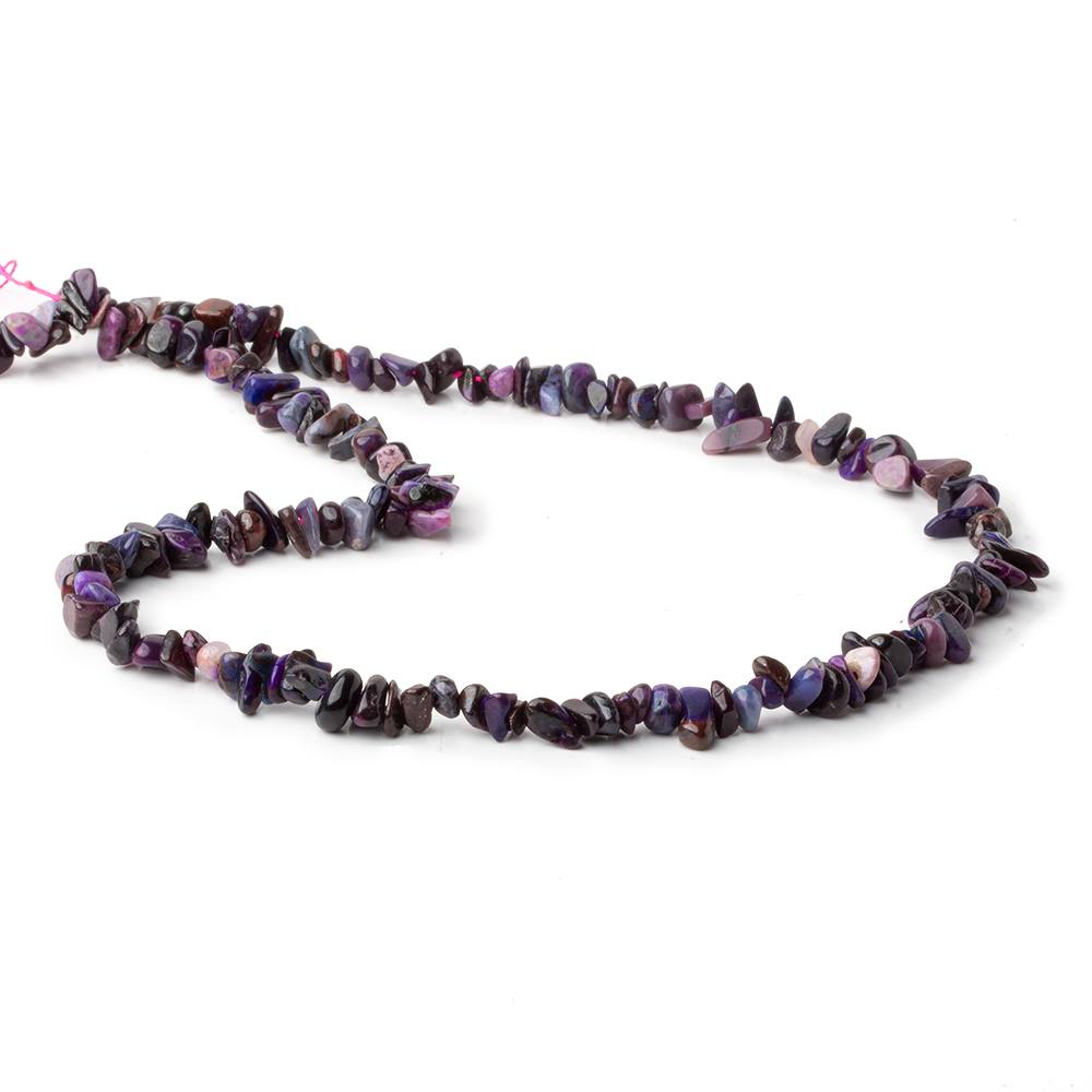 5x4-9x5mm Sugilite plain chip beads 16 inch 170 pieces