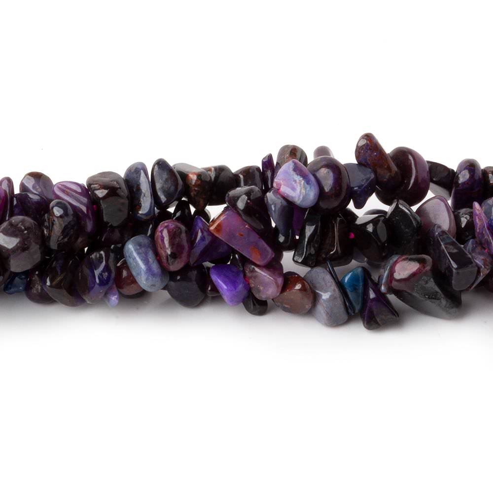 5x4-9x5mm Sugilite plain chip beads 16 inch 170 pieces