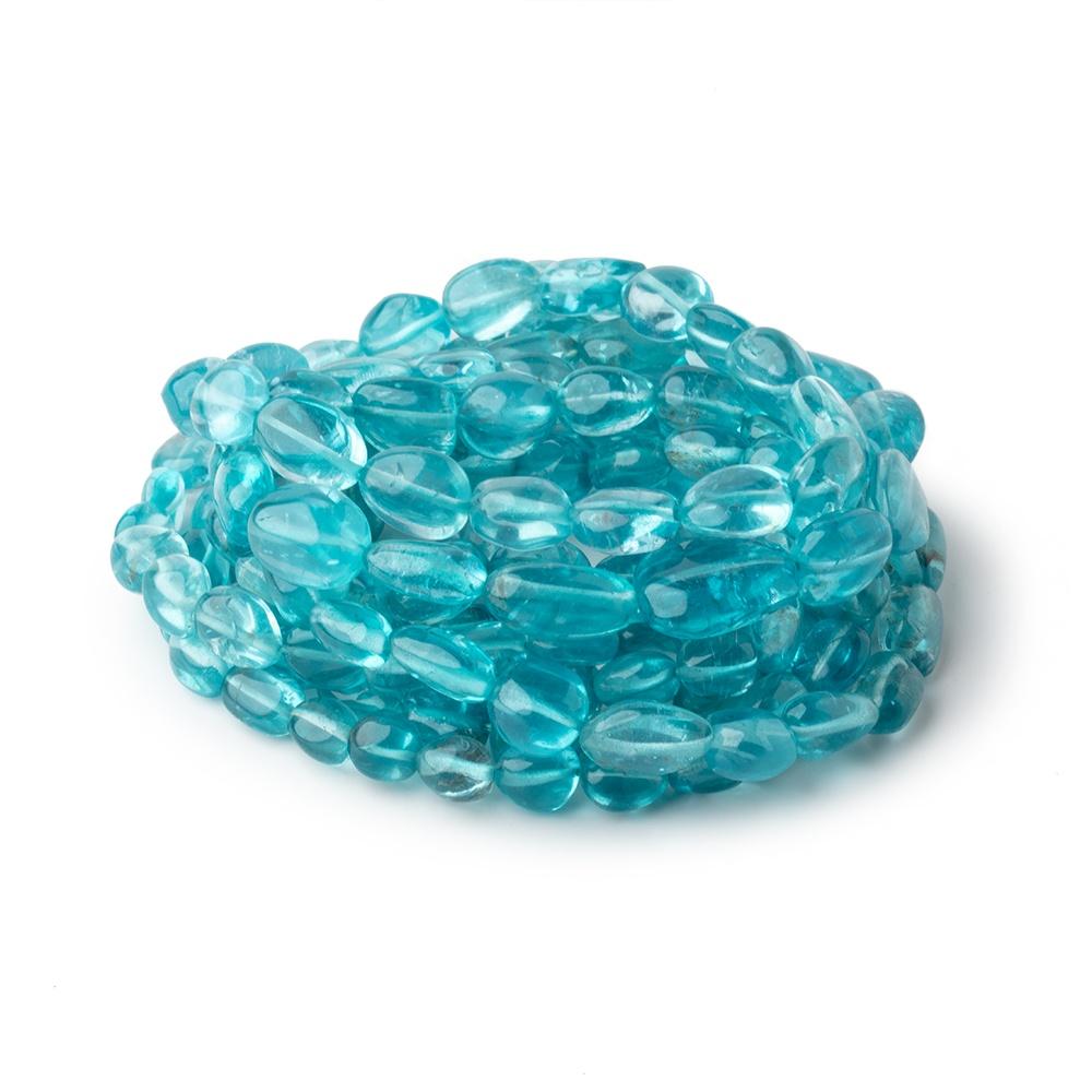 5x5-9x7mm Apatite Plain Nugget Beads 16 inch 52 pieces AA