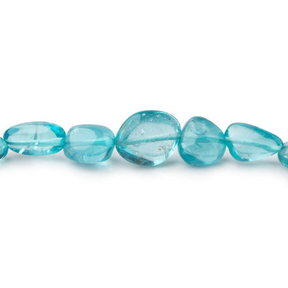 5x5-9x7mm Apatite Plain Nugget Beads 16 inch 52 pieces AA