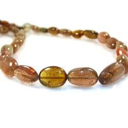 6-12mm Polychromatic Tourmaline Straight Drill Plain Nugget