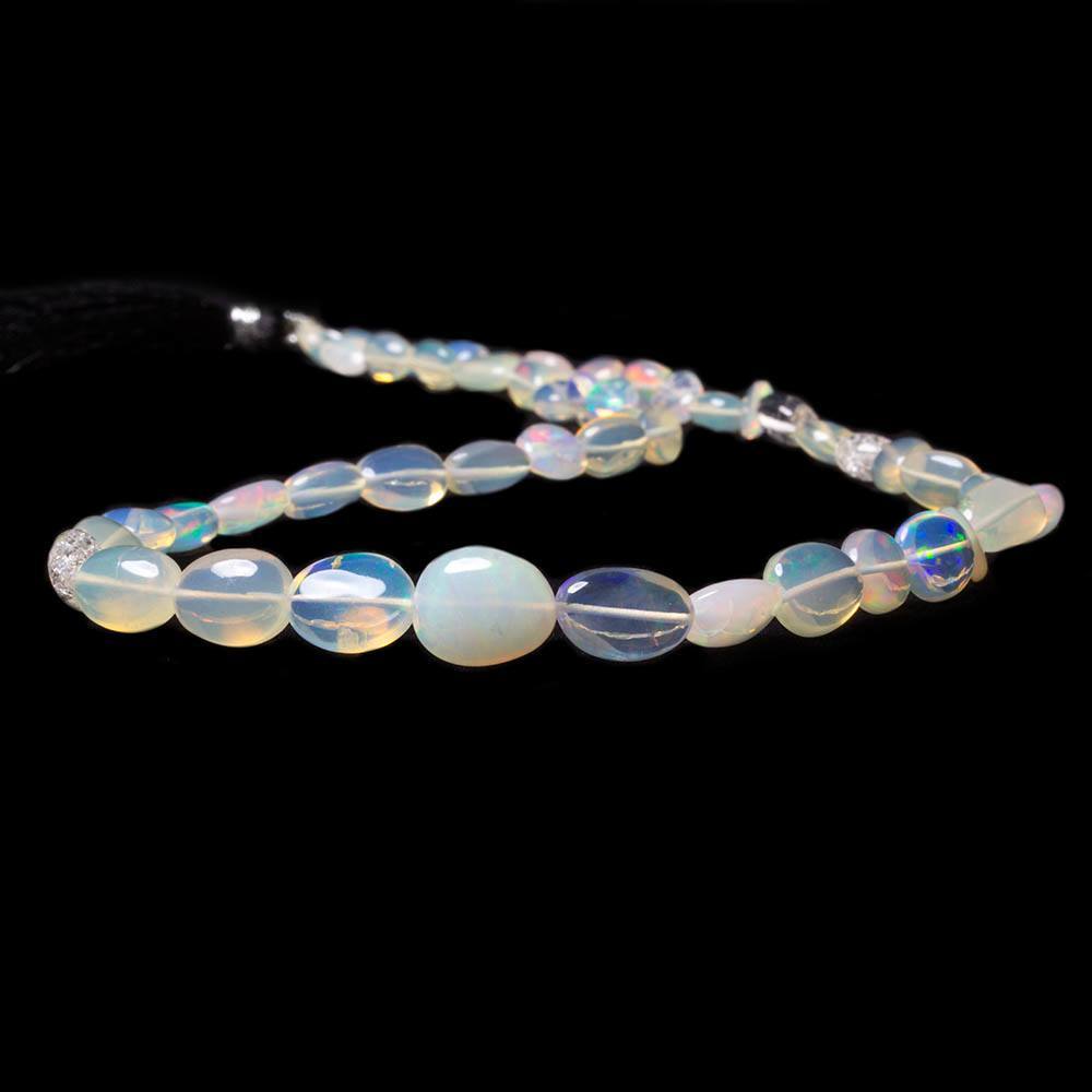 6 - 14mm Ethiopian Opal Plain Nugget Beads 18 inch 49 pieces AAA Grade