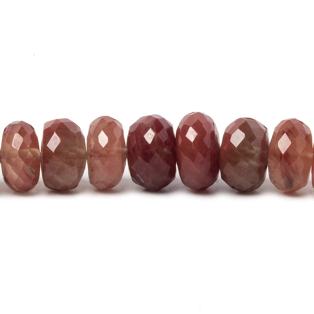 6-6.5mm Andesine Faceted Rondelle Beads 18 inch 118 pieces