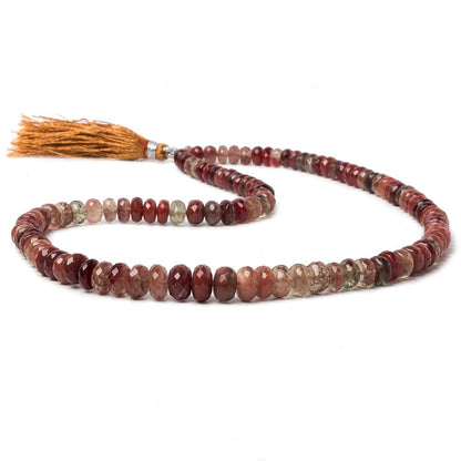 6-6.5mm Andesine Faceted Rondelle Beads 18 inch 118 pieces