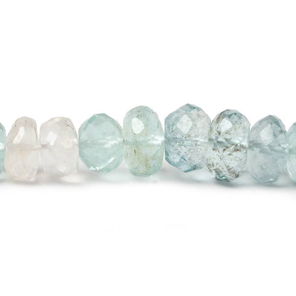 6-7mm Multi Colored Beryl Beads Faceted Rondelle 14 inch 84 pieces