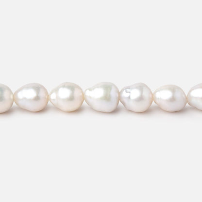 6-8mm White Petite Ultra Baroque Freshwater Pearls 16 inch 54 Beads