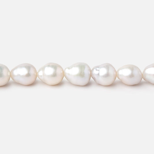 6-8mm White Petite Ultra Baroque Freshwater Pearls 16 inch 54 Beads