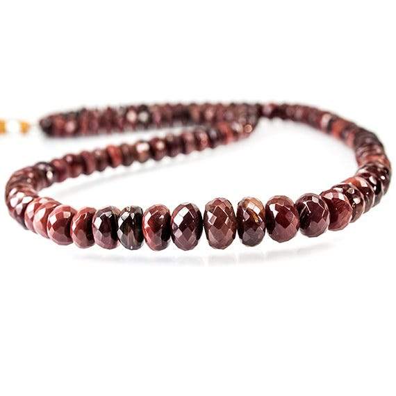 6-9.5mm Andesine Faceted Rondelle Beads 18 inch 103 pieces