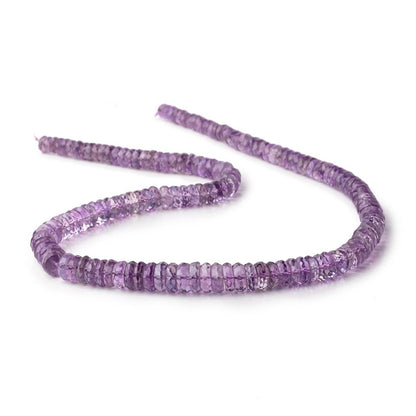 6-9mm Amethyst Faceted Heshi Beads 16.25 inch 145 pieces