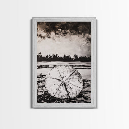 Lotus Reflection, Zen Wall Art, Black and White Nature Print, Minimalist Boho Decor, Meditative Aesthetic, Framed Canvas Print