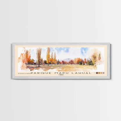 Parque Mapu Lahual, Chile Watercolor Beach Print, Vacation Gift, Chile Wall Art, Beach Painting, Beach Decor, Beach Painting