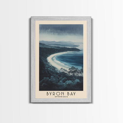 Byron Bay, Australia Watercolor Beach Print, Vacation Gift, Australia Wall Art, Beach Painting, Beach Decor, Beach Painting