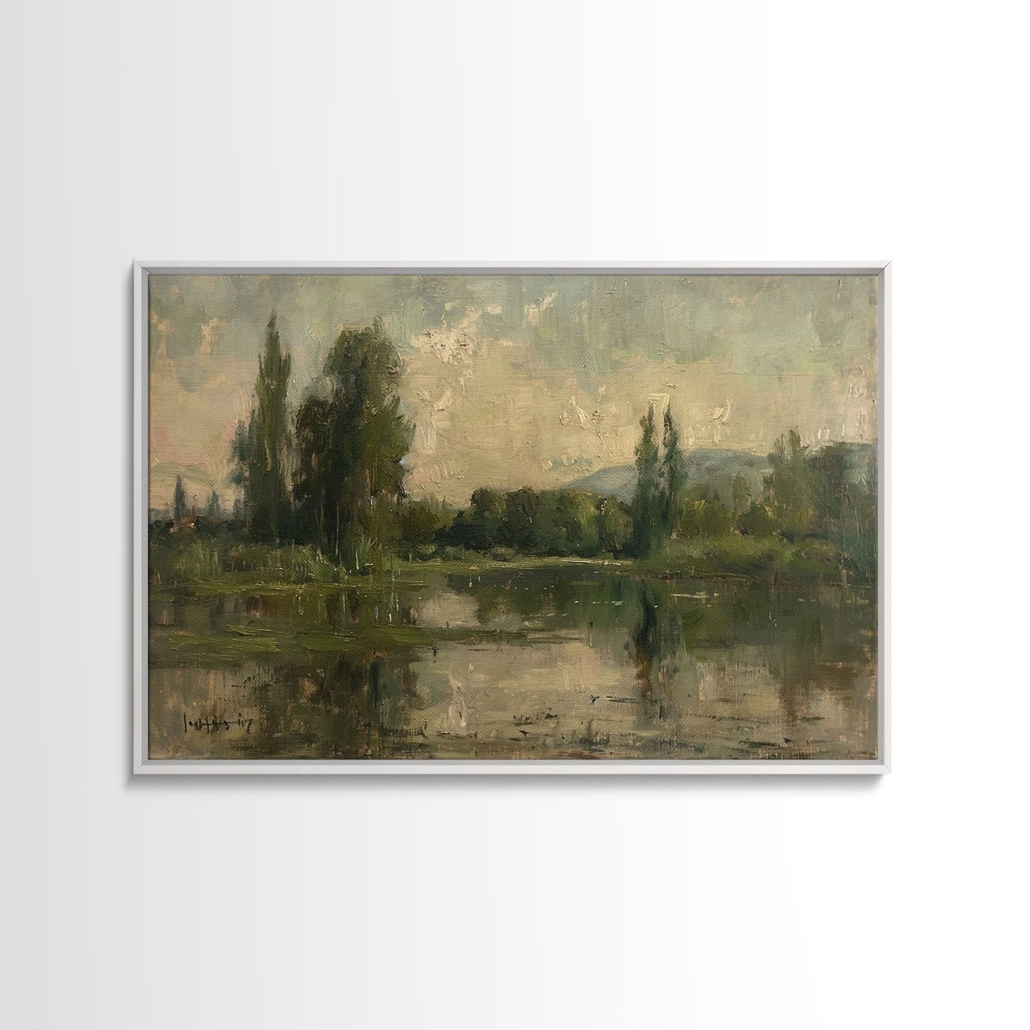 NuevArt Vintage Fine Art Landscape Art Print | Vintage Painting | Wall Art | Large Print | Landscape Painting | Fall Art Print