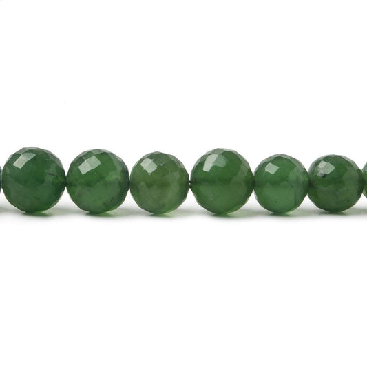 6.5-8mm Serpentine Faceted Round Beads 8 inch 28 beads AA Grade