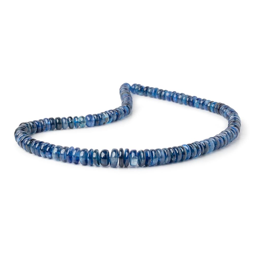 6.5-9.5mm Kyanite Plain Rondelle Beads 16 inch 121 pieces AA