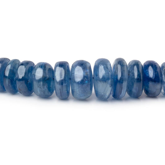 6.5-9.5mm Kyanite Plain Rondelle Beads 16 inch 121 pieces AA