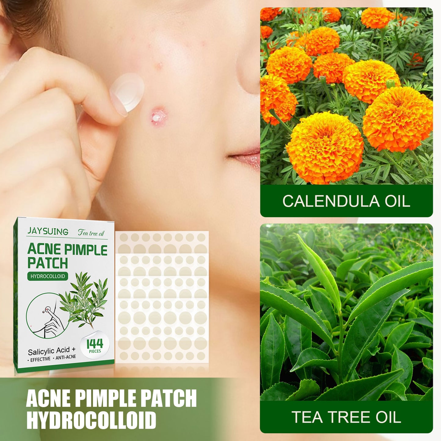 Waterproof Invisible Acne Patch Lighten Acne Acne Print Moisturizing Repair Clear Patch