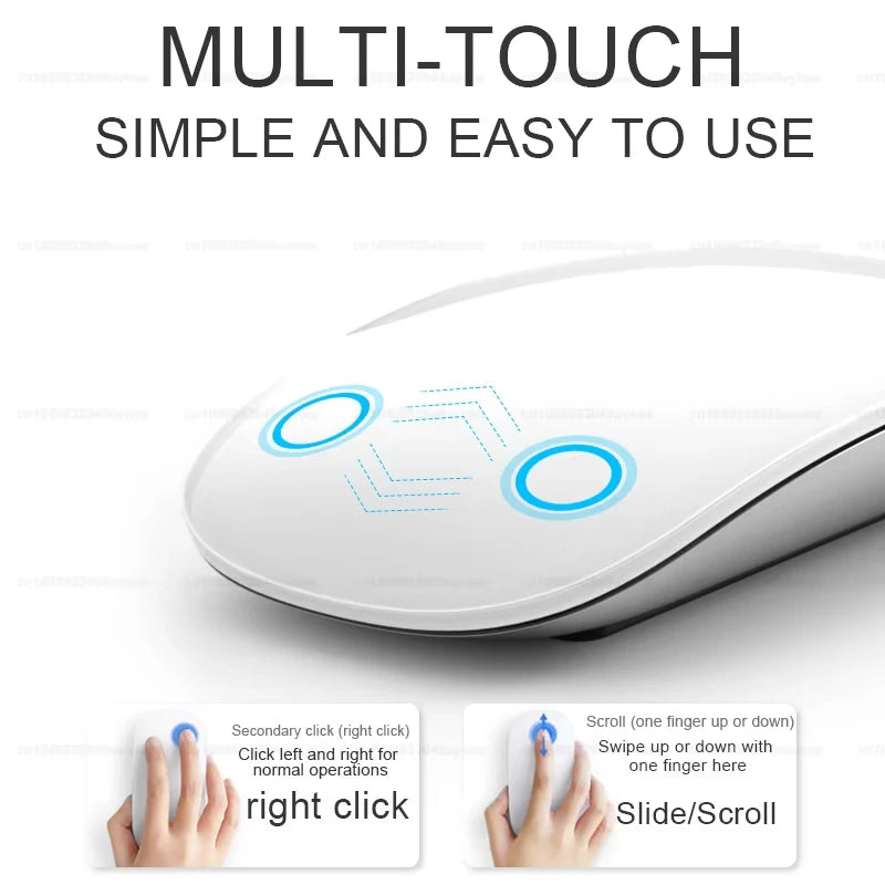 Wireless Mouse Original Multi-Touch Surface Magic Mouse for APPLE Macbook Pro Air Mini Laptop Tablet PC Ipad Bluetooth5.0