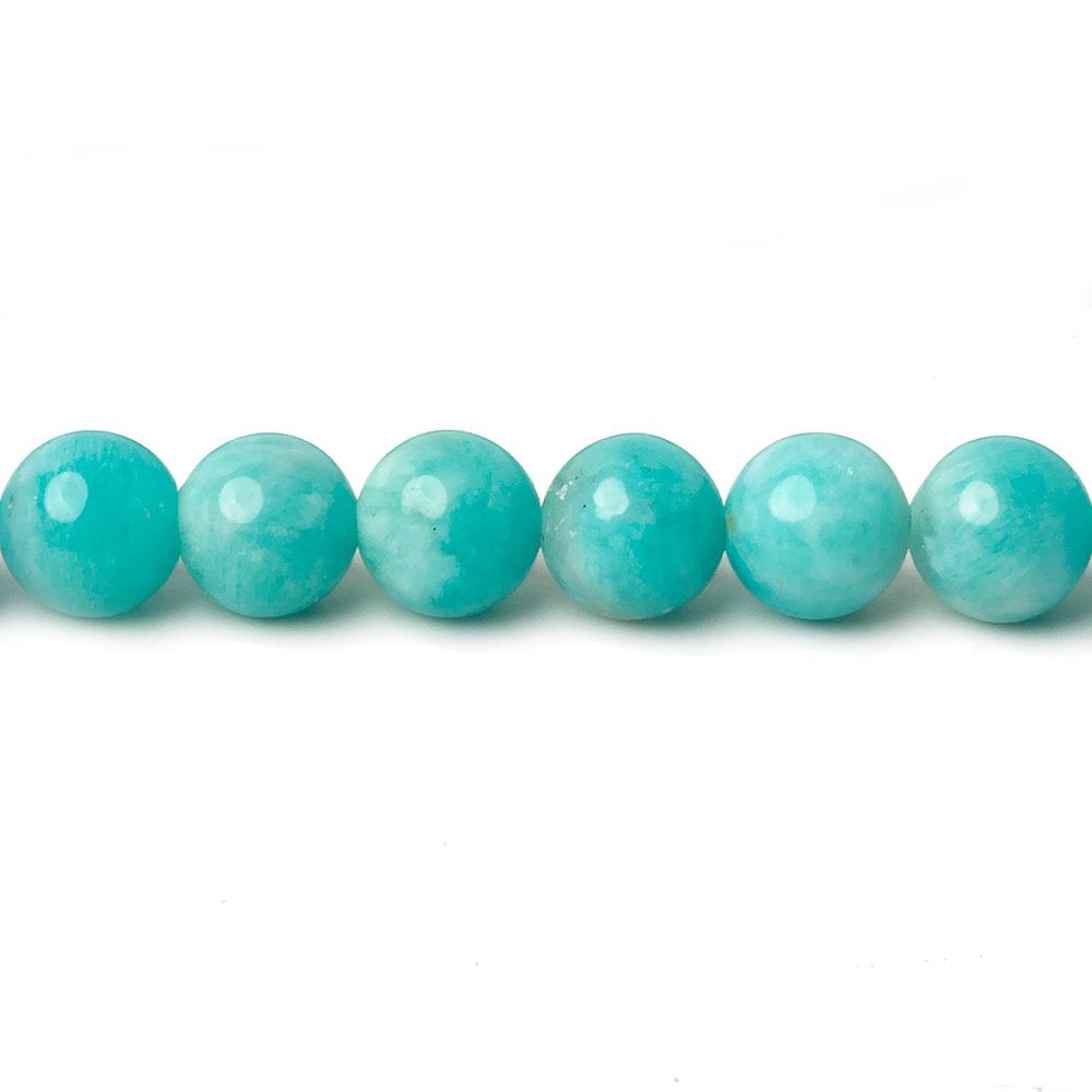6mm Amazonite Plain Rounds 16 inch 67 beads AA