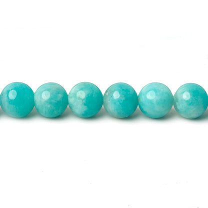 6mm Amazonite Plain Rounds 16 inch 67 beads AA