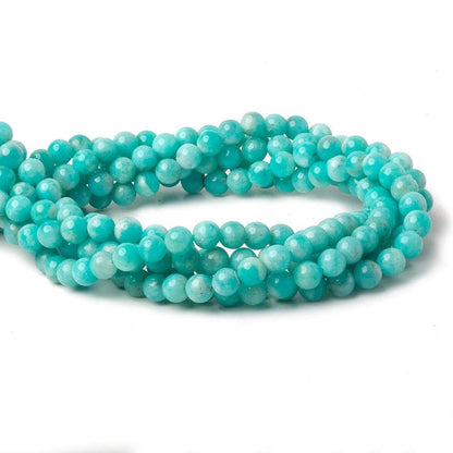 6mm Amazonite Plain Rounds 16 inch 67 beads AA