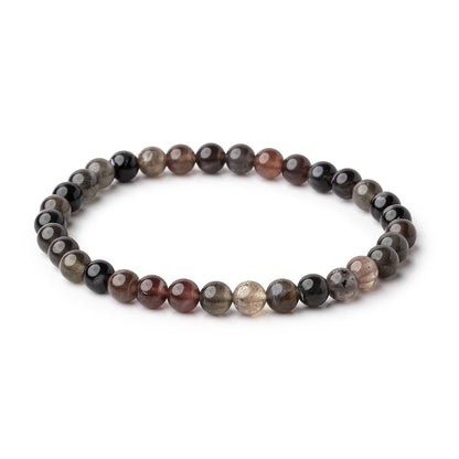 6mm Cat's Eye Scapolite Plain Rounds 7 inch 33 Beads