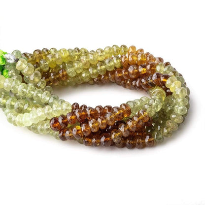 6mm Grossular Garnet Beads Faceted Rondelle 8 inch 50 pieces