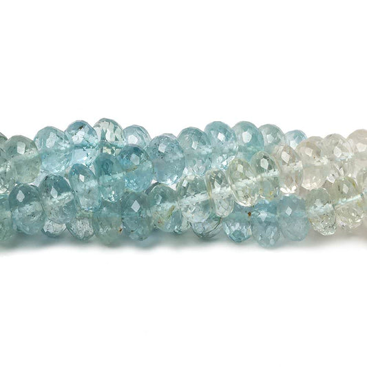 4.5mm Multi Color Beryl Beads Faceted Rondelle 15 inch 148 pieces
