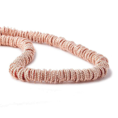 6mm Rose Gold Plated Copper Jump ring 8 inch 170 pcs