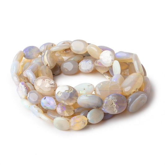 6x4-14x10mm Australian Opal Plain Nugget Beads 18 inch 52 pieces