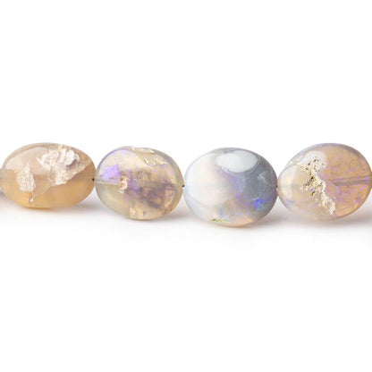 6x4-14x10mm Australian Opal Plain Nugget Beads 18 inch 52 pieces