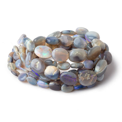 6x4-14x10mm Australian Opal Plain Nuggets 18 inch 50 Beads