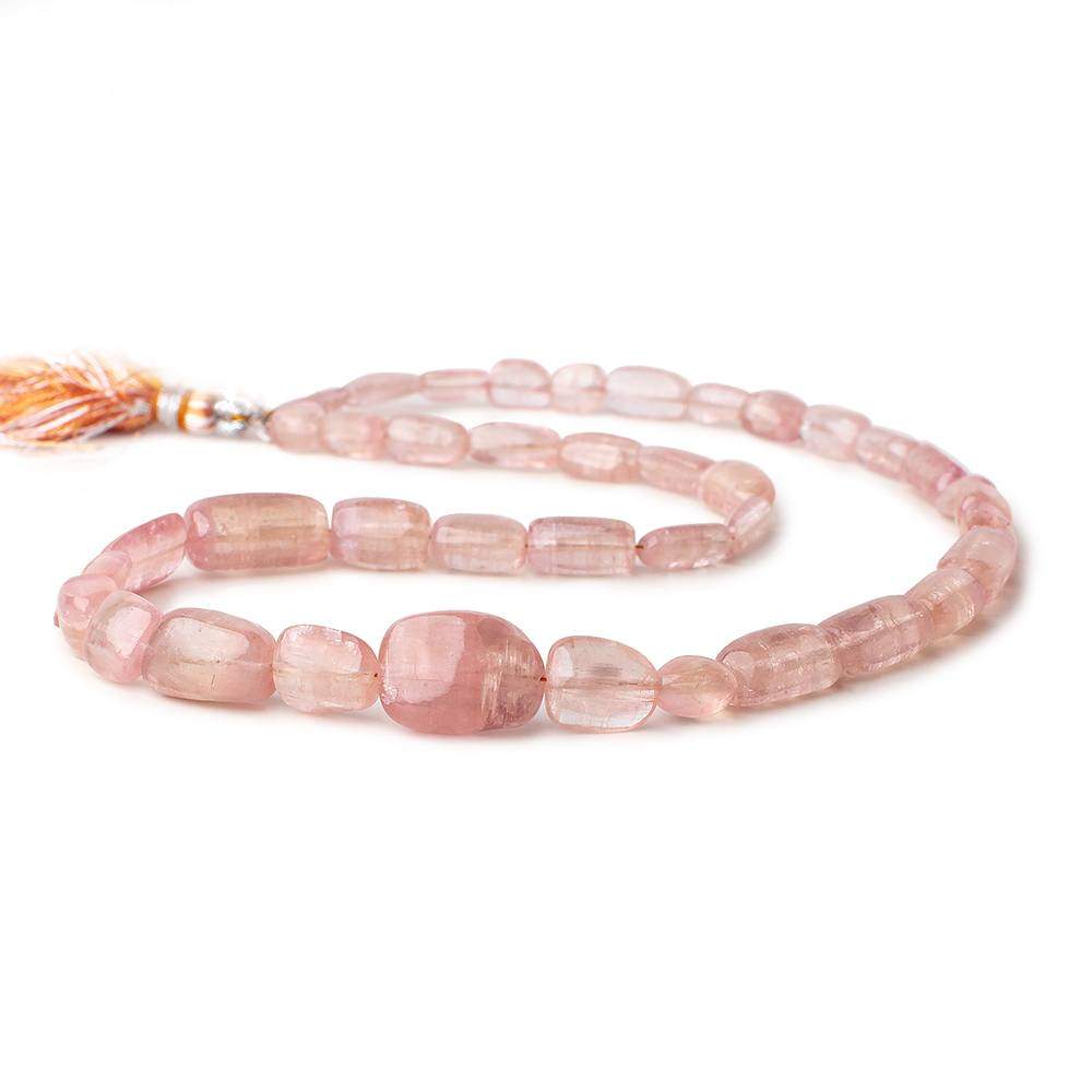 6x4-14x10mm Congo Tourmaline plain nugget Beads 15 inch 40 pieces