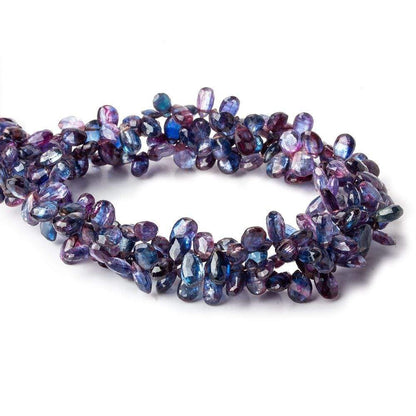6x4mm Mystic Kyanite Faceted Pear Beads 8 inch 80 pieces