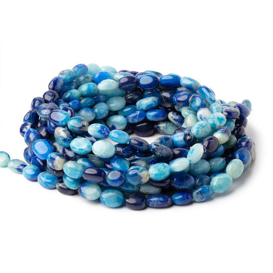 6x5-10x7mm Afghanite Plain Oval Beads 18 inch 43 pieces AA