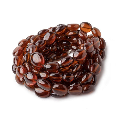 6x5-12x9mm Hessonite Garnet Plain Nuggets 15.5 inch 42 beads A