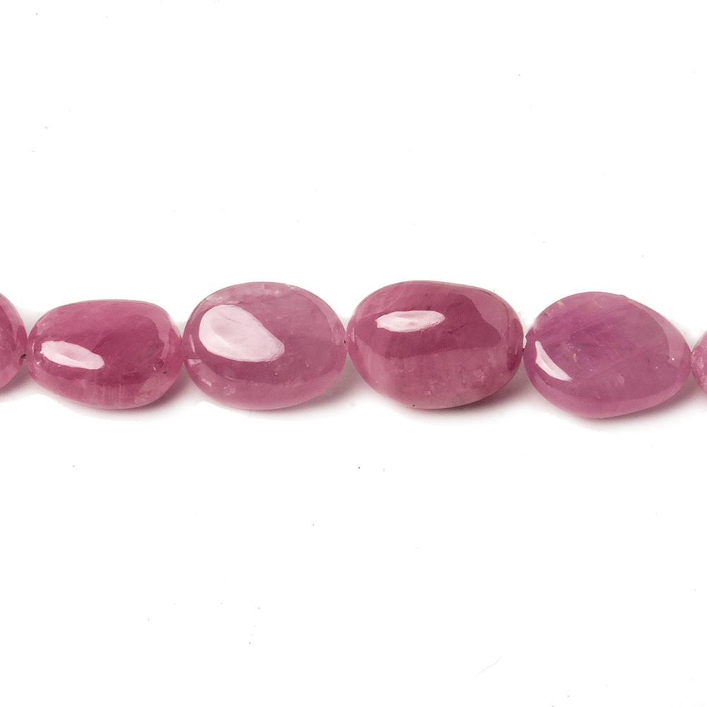 6x5-13x9mm Burmese Ruby plain nugget beads 19 inch 59 pieces