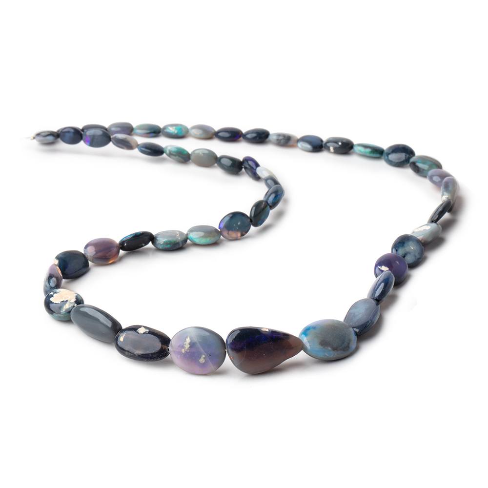 6x5-15x11mm Australian Opal & Matrix Plain Nugget beads 18 inch 50 pieces AAA