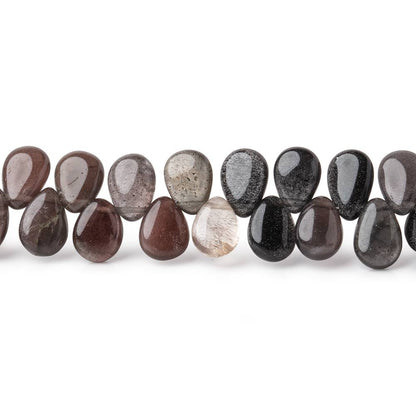 6x5-7x6mm Cat's Eye Scapolite Plain Pear Beads 8 inch 70 pieces