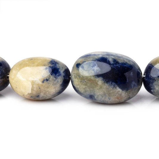 6x5.5-20x13.5mm Sodalite Plain Nugget Beads 16 inch 28 pieces AA