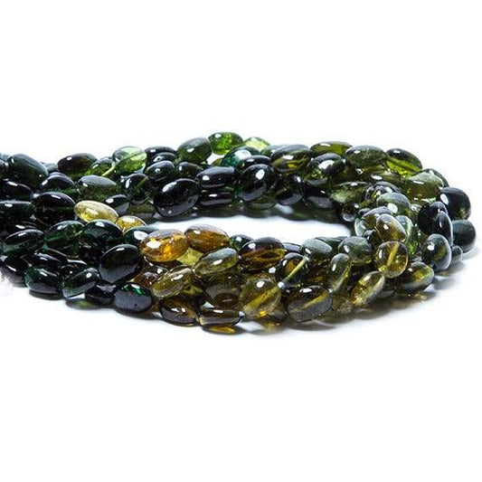 6x5mm Chrome Tourmaline Plain Oval Beads 16 inch 63 pieces