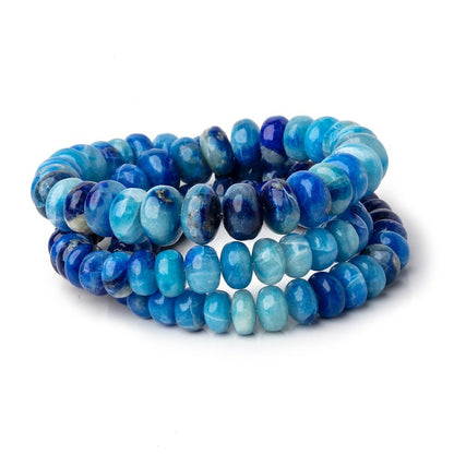 7-10mm Afghanite Plain Rondelle Beads 18 inch 91 pieces AAA